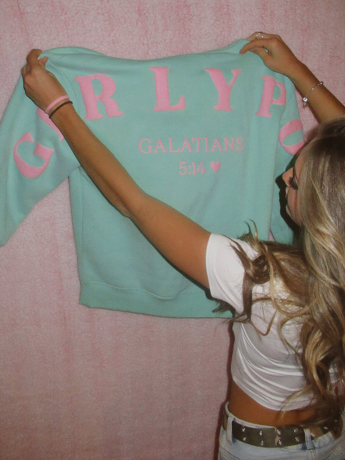 Girly pop hoodies- Gal 5:14