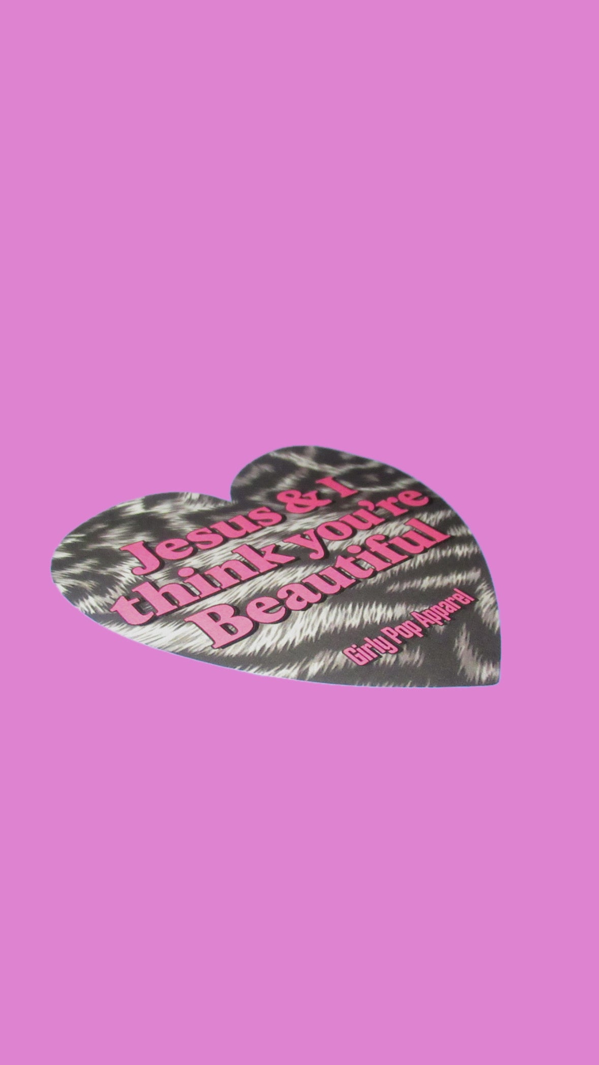 “Girly Pop” Sticker