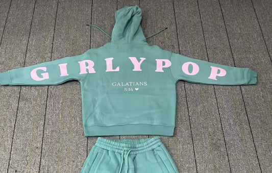 Girly pop hoodies- Gal 5:14